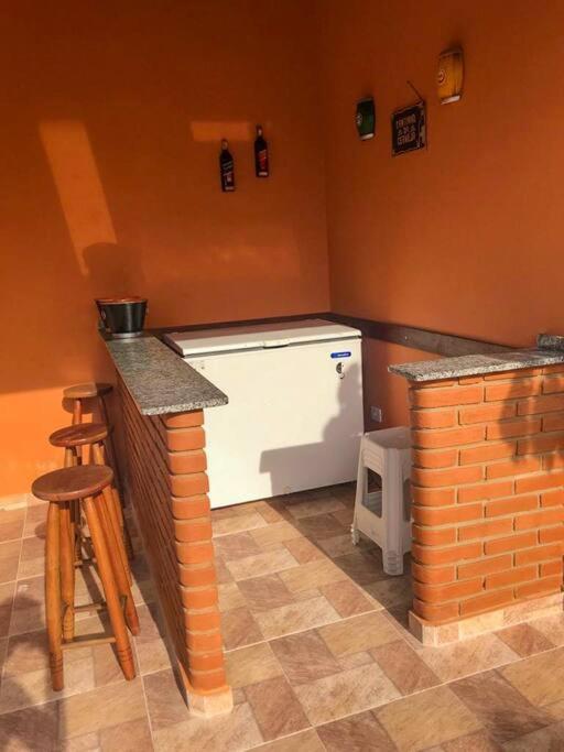 Casa Com Piscina Itanhaem Cibratel II Villa Kültér fotó