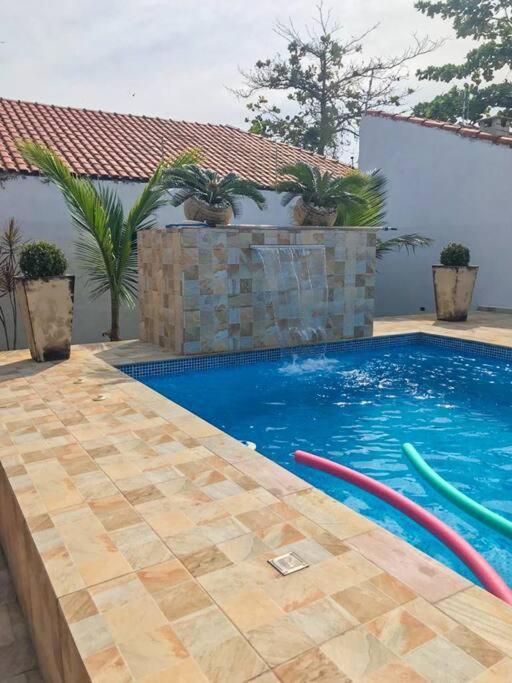 Casa Com Piscina Itanhaem Cibratel II Villa Kültér fotó